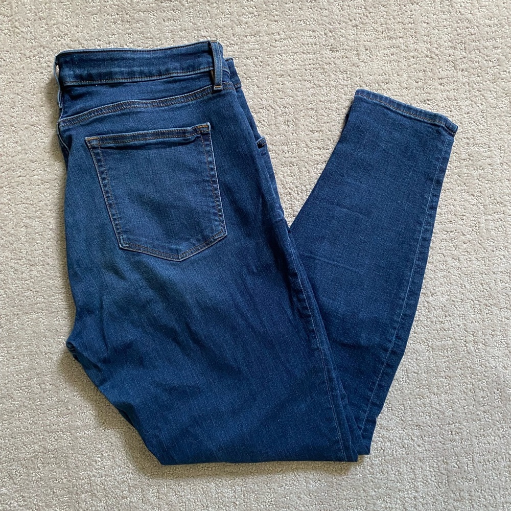 LOFT high rise skinny jeans